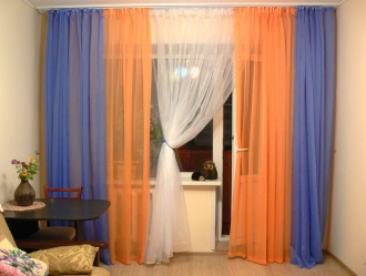 Beleza do ar: cortinas de organza irá adicionar um estilo sofisticado para sua casa. 195+ (Fotos) das variantes brancas combinadas e curtas. Segredos das compras certas