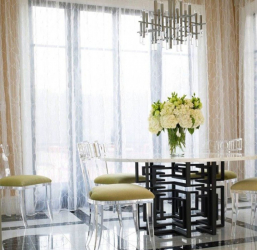 Beleza do ar: cortinas de organza irá adicionar um estilo sofisticado para sua casa. 195+ (Fotos) das variantes brancas combinadas e curtas. Segredos das compras certas