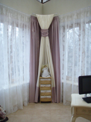 Beleza do ar: cortinas de organza irá adicionar um estilo sofisticado para sua casa. 195+ (Fotos) das variantes brancas combinadas e curtas. Segredos das compras certas