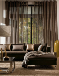 Beleza do ar: cortinas de organza irá adicionar um estilo sofisticado para sua casa. 195+ (Fotos) das variantes brancas combinadas e curtas. Segredos das compras certas