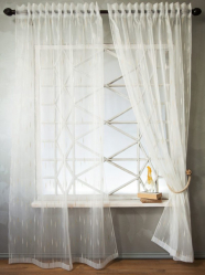 Beleza do ar: cortinas de organza irá adicionar um estilo sofisticado para sua casa. 195+ (Fotos) das variantes brancas combinadas e curtas. Segredos das compras certas