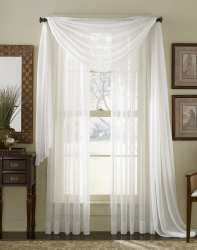 Beleza do ar: cortinas de organza irá adicionar um estilo sofisticado para sua casa. 195+ (Fotos) das variantes brancas combinadas e curtas. Segredos das compras certas