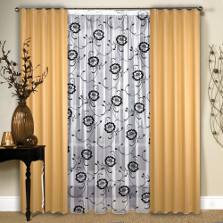 Beleza do ar: cortinas de organza irá adicionar um estilo sofisticado para sua casa. 195+ (Fotos) das variantes brancas combinadas e curtas. Segredos das compras certas