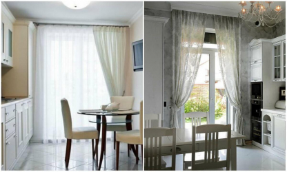 Beleza do ar: cortinas de organza irá adicionar um estilo sofisticado para sua casa. 195+ (Fotos) das variantes brancas combinadas e curtas. Segredos das compras certas