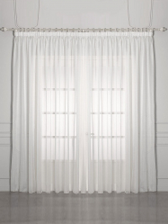 Beleza do ar: cortinas de organza irá adicionar um estilo sofisticado para sua casa. 195+ (Fotos) das variantes brancas combinadas e curtas. Segredos das compras certas