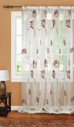 Beleza do ar: cortinas de organza irá adicionar um estilo sofisticado para sua casa. 195+ (Fotos) das variantes brancas combinadas e curtas. Segredos das compras certas