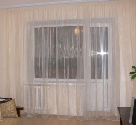 Beleza do ar: cortinas de organza irá adicionar um estilo sofisticado para sua casa. 195+ (Fotos) das variantes brancas combinadas e curtas. Segredos das compras certas