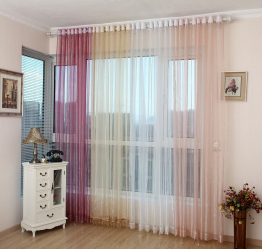 Beleza do ar: cortinas de organza irá adicionar um estilo sofisticado para sua casa. 195+ (Fotos) das variantes brancas combinadas e curtas. Segredos das compras certas