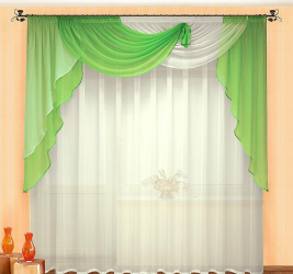 Beleza do ar: cortinas de organza irá adicionar um estilo sofisticado para sua casa. 195+ (Fotos) das variantes brancas combinadas e curtas. Segredos das compras certas