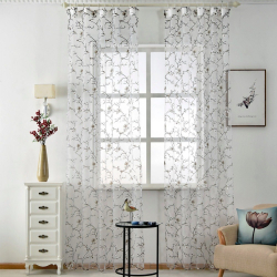 Beleza do ar: cortinas de organza irá adicionar um estilo sofisticado para sua casa. 195+ (Fotos) das variantes brancas combinadas e curtas. Segredos das compras certas