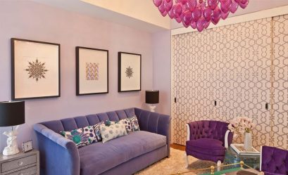 Cor lilás no interior - 210+ (foto) Grande variedade e combinação de cores