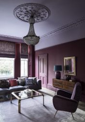 Cor lilás no interior - 210+ (foto) Grande variedade e combinação de cores