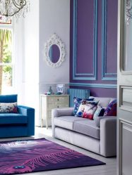 Cor lilás no interior - 210+ (foto) Grande variedade e combinação de cores
