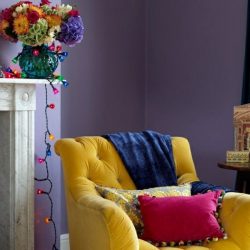 Cor lilás no interior - 210+ (foto) Grande variedade e combinação de cores