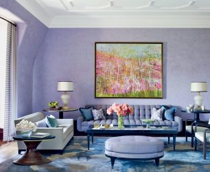 Cor lilás no interior - 210+ (foto) Grande variedade e combinação de cores