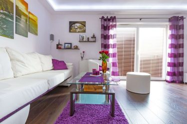 Cor lilás no interior - 210+ (foto) Grande variedade e combinação de cores