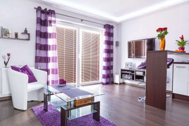Cor lilás no interior - 210+ (foto) Grande variedade e combinação de cores
