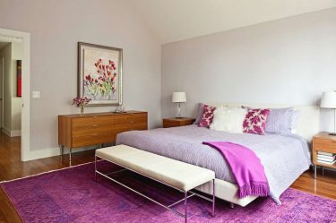 Cor lilás no interior - 210+ (foto) Grande variedade e combinação de cores