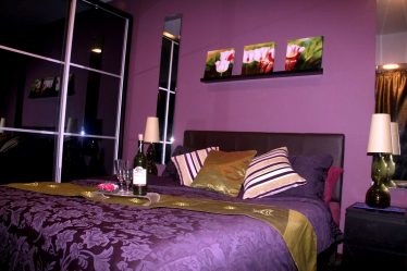 Cor lilás no interior - 210+ (foto) Grande variedade e combinação de cores