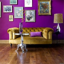 Cor lilás no interior - 210+ (foto) Grande variedade e combinação de cores