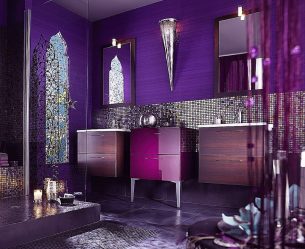 Cor lilás no interior - 210+ (foto) Grande variedade e combinação de cores