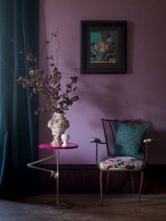 Cor lilás no interior - 210+ (foto) Grande variedade e combinação de cores