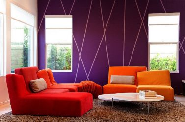 Cor lilás no interior - 210+ (foto) Grande variedade e combinação de cores