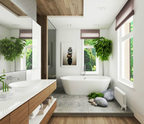 Banheiros Escandinavos: Simplicidade, Conveniência e Conforto (mais de 200 fotos). Crie uma zona de conforto para você