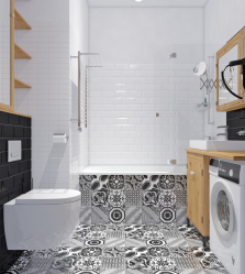 Banheiros Escandinavos: Simplicidade, Conveniência e Conforto (mais de 200 fotos). Crie uma zona de conforto para você