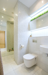 Banheiros Escandinavos: Simplicidade, Conveniência e Conforto (mais de 200 fotos). Crie uma zona de conforto para você