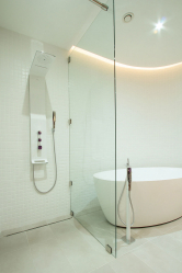 Banheiros Escandinavos: Simplicidade, Conveniência e Conforto (mais de 200 fotos). Crie uma zona de conforto para você