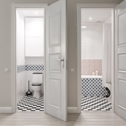 Banheiros Escandinavos: Simplicidade, Conveniência e Conforto (mais de 200 fotos). Crie uma zona de conforto para você