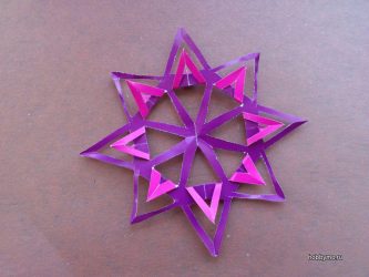 Flocos de neve de papel DIY simples e volumosos: Mais de 75 fotos com instruções passo a passo. Nós decoramos a casa para o feriado (+ Avaliações)