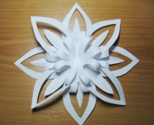 Flocos de neve de papel DIY simples e volumosos: Mais de 75 fotos com instruções passo a passo. Nós decoramos a casa para o feriado (+ Avaliações)