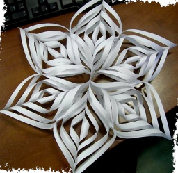Flocos de neve de papel DIY simples e volumosos: Mais de 75 fotos com instruções passo a passo. Nós decoramos a casa para o feriado (+ Avaliações)