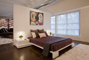 Maneiras de salas de zoneamento para o quarto e sala de estar: 195+ Photo Best Design Ideas with examples