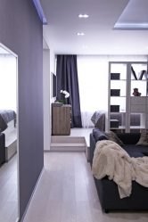 Maneiras de salas de zoneamento para o quarto e sala de estar: 195+ Photo Best Design Ideas with examples