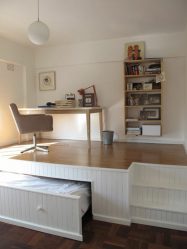 Maneiras de salas de zoneamento para o quarto e sala de estar: 195+ Photo Best Design Ideas with examples