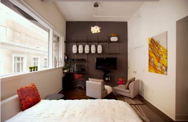 Maneiras de salas de zoneamento para o quarto e sala de estar: 195+ Photo Best Design Ideas with examples
