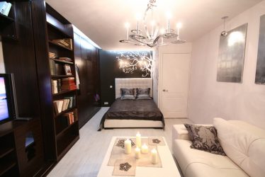 Maneiras de salas de zoneamento para o quarto e sala de estar: 195+ Photo Best Design Ideas with examples