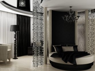 Maneiras de salas de zoneamento para o quarto e sala de estar: 195+ Photo Best Design Ideas with examples