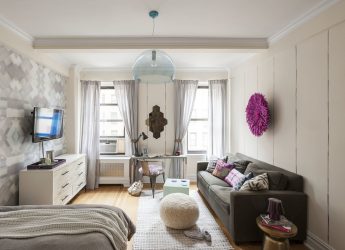 Maneiras de salas de zoneamento para o quarto e sala de estar: 195+ Photo Best Design Ideas with examples