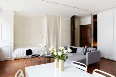 Maneiras de salas de zoneamento para o quarto e sala de estar: 195+ Photo Best Design Ideas with examples