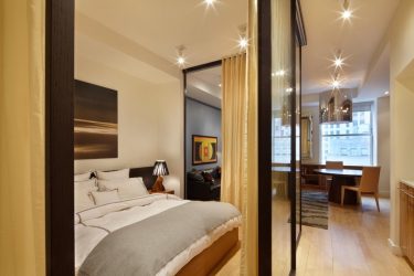 Maneiras de salas de zoneamento para o quarto e sala de estar: 195+ Photo Best Design Ideas with examples