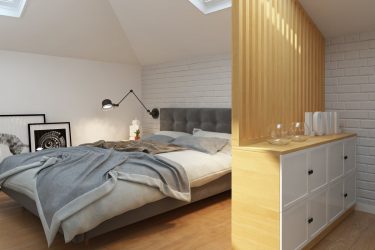 Idéias de design surpreendentes Quartos no sótão: 200 + (Foto) Interiores em estilo contemporâneo