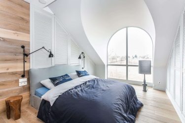 Idéias de design surpreendentes Quartos no sótão: 200 + (Foto) Interiores em estilo contemporâneo