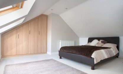 Idéias de design surpreendentes Quartos no sótão: 200 + (Foto) Interiores em estilo contemporâneo