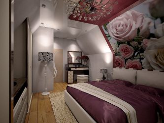 Idéias de design surpreendentes Quartos no sótão: 200 + (Foto) Interiores em estilo contemporâneo