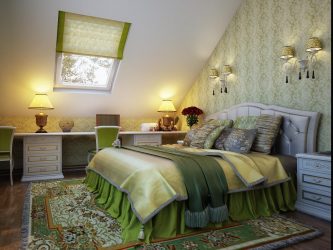 Idéias de design surpreendentes Quartos no sótão: 200 + (Foto) Interiores em estilo contemporâneo