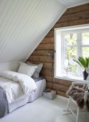 Idéias de design surpreendentes Quartos no sótão: 200 + (Foto) Interiores em estilo contemporâneo